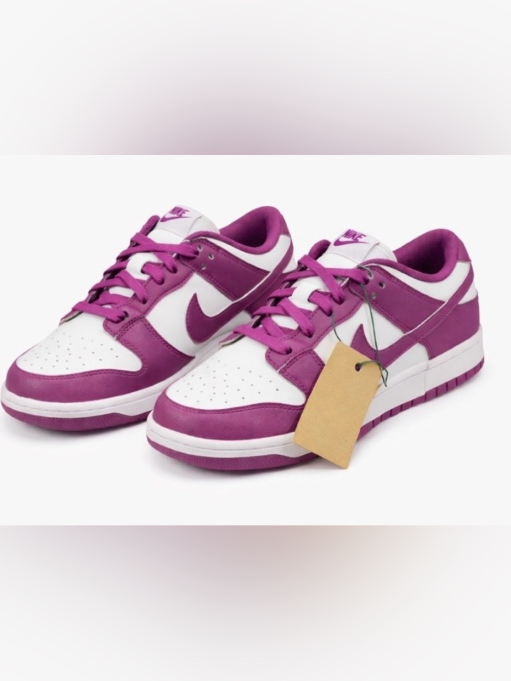 Nike Dunk Low Next Nature White Hot Fuchsia DD1873 110‎ Women's Size 11